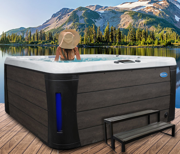 Calspas hot tub being used in a family setting - hot tubs spas for sale Tustin