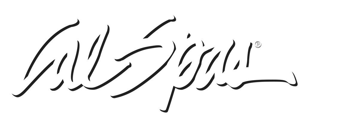 Calspas White logo Tustin