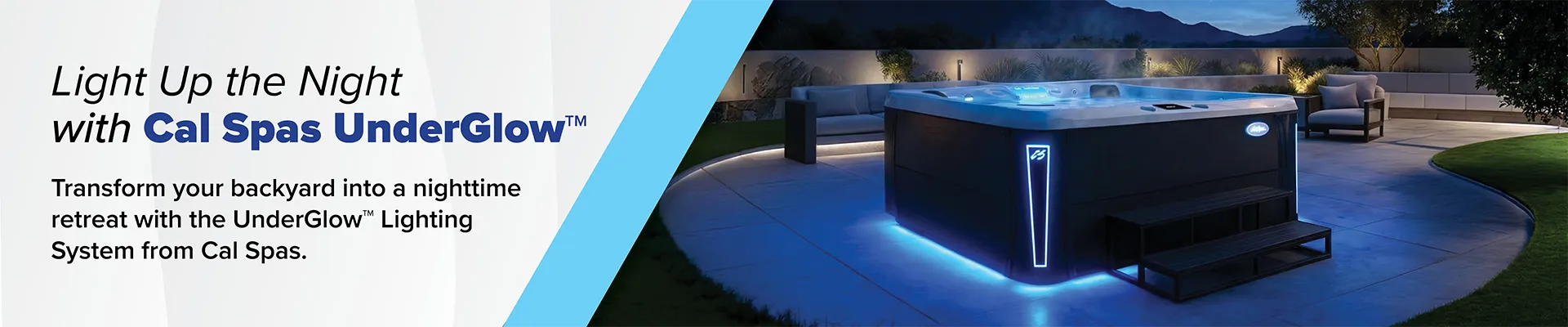 Calspas hot tub being used in a family setting - Tustin